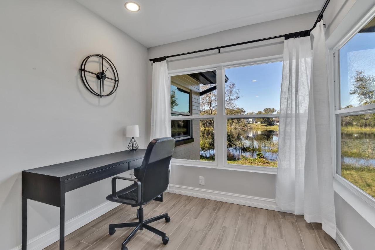 Modern Lake Front Casita Near Winter Park! Orlando Kültér fotó
